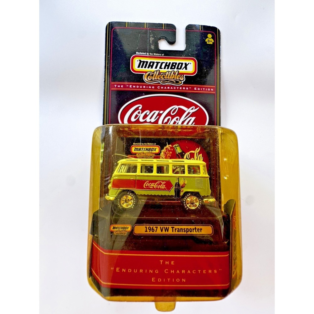 Matchbox Coca-Cola 1967 VW Transporter Bus Enduring Characters 2000 NIP Coke